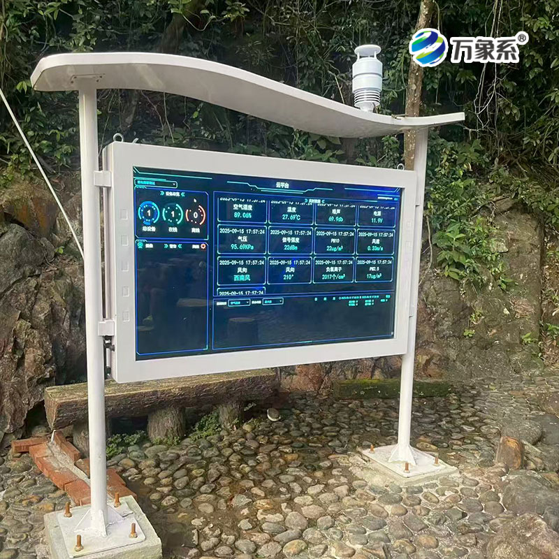 自然保護區負氧離子監測站